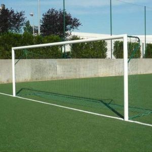 portería de fútbol de acero galvanizado