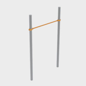 barra de tracción de acero galvanizado