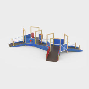 recorrido de obstáculos para parque infantil