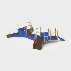 recorrido de obstáculos para parque infantil