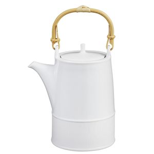 tetera de porcelana