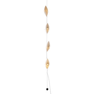guirnalda luminosa de papel japonés