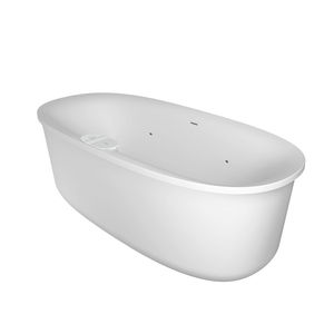 bañera ovalada
