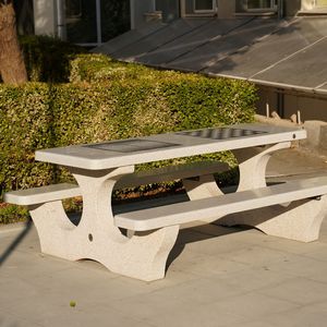 mesa de ajedrez de exterior