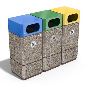 cubo de basura público
