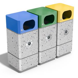 cubo de basura público