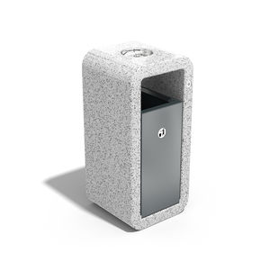cubo de basura público