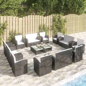 conjunto de jardin contemporáneo