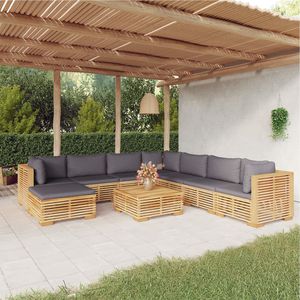 conjunto de jardin contemporáneo