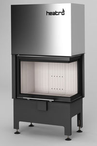 chimenea insertable de esquina