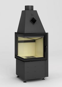 chimenea insertable de esquina