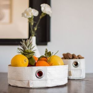 frutero de velas recicladas