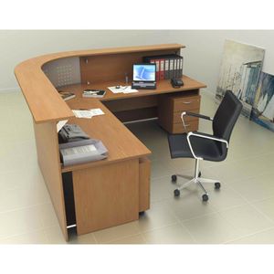 mostrador de recepción modular