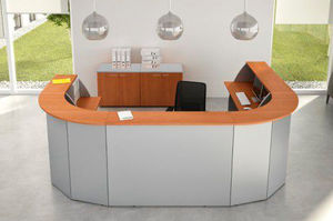 mostrador de recepción modular