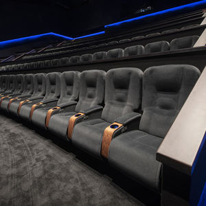butaca de cine de tejido