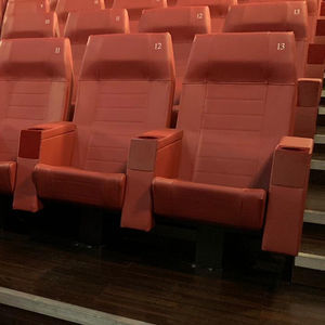 butaca de cine de tejido