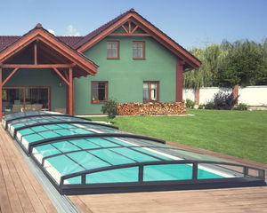 cubierta para piscina baja