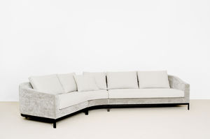 sofá modular / de esquina / moderno / de tejido