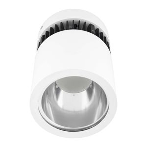 downlight montado en superficie / LED / redondo / de acero