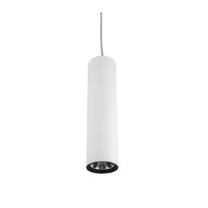 downlight suspendido / LED / tubular / de acero