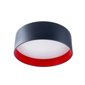 luminaria LED / fluorescente / redonda / de aluminio