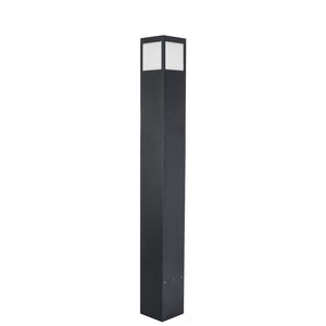 farola urbana / contemporánea / de acero / LED