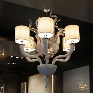 lámpara araña de estilo veneciano