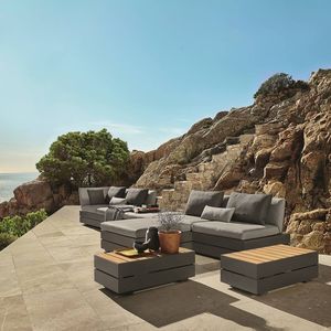 conjunto de jardin contemporáneo