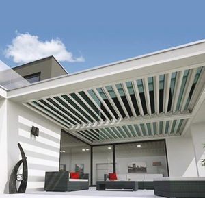 pérgola adosada