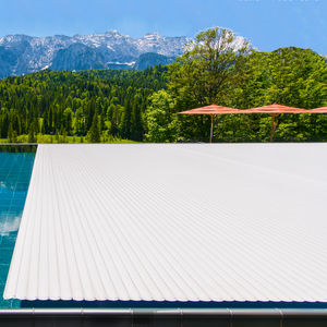 cubierta para piscina de láminas