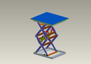 plataforma con brazo articulado