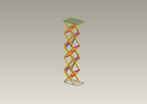 plataforma con brazo articulado
