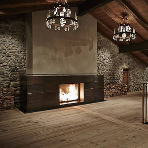 revestimiento de chimenea contemporáneo