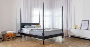 cama con dosel / de matrimonio / individual / clásica