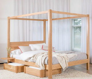 cama con dosel