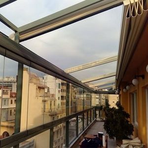 pérgola adosada