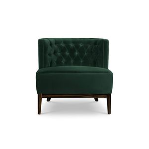 sillón de terciopelo