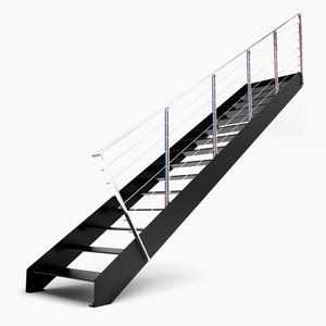 escalera recta