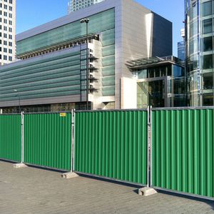 valla para espacio público / para obra / industrial / con paneles