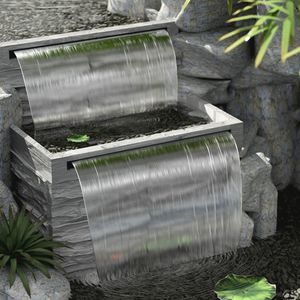 cascada para piscina