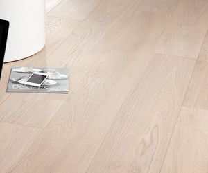 parquet multicapa / para pegar / flotante / de roble