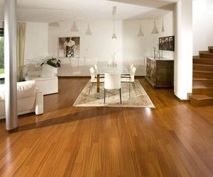 parquet multicapa / para pegar / flotante / de doussié