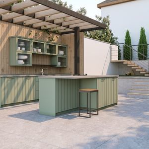 cocina de exterior