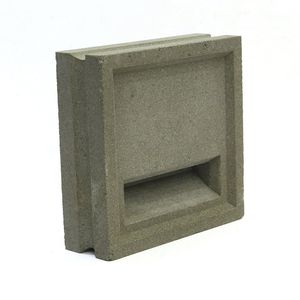 bloque de hormigón hueco / decorativo / para muro / para tabique