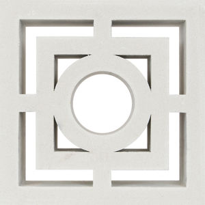 bloque de hormigón hueco / hueco / para valla de jardín / para muro