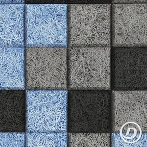 absorbente acústico de lana de madera