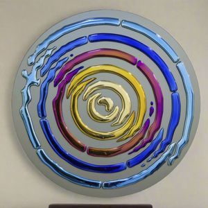 escultura de vidrio