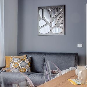 panel decorativo de vidrio