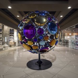 escultura de vidrio