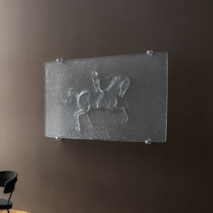 panel decorativo de vidrio